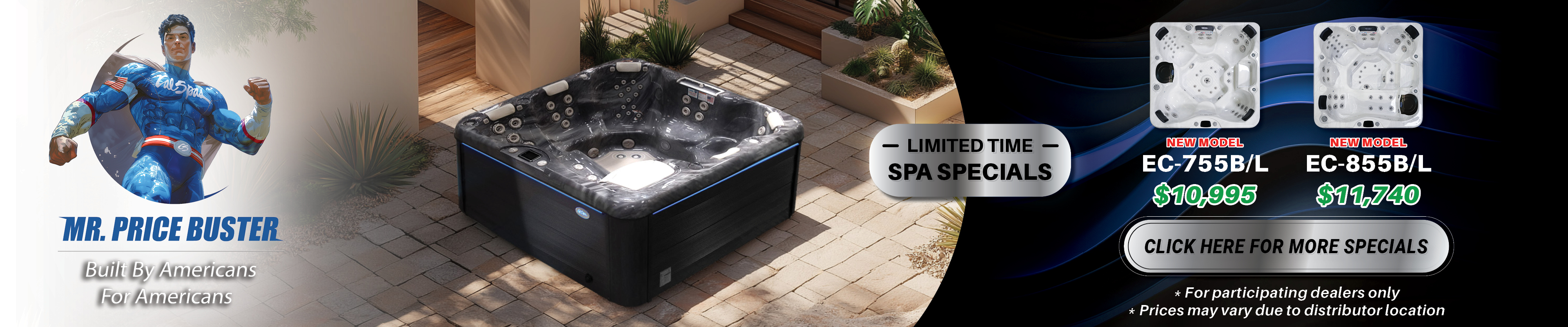 Calspas hot tub being used in a family setting - Colorado Springs